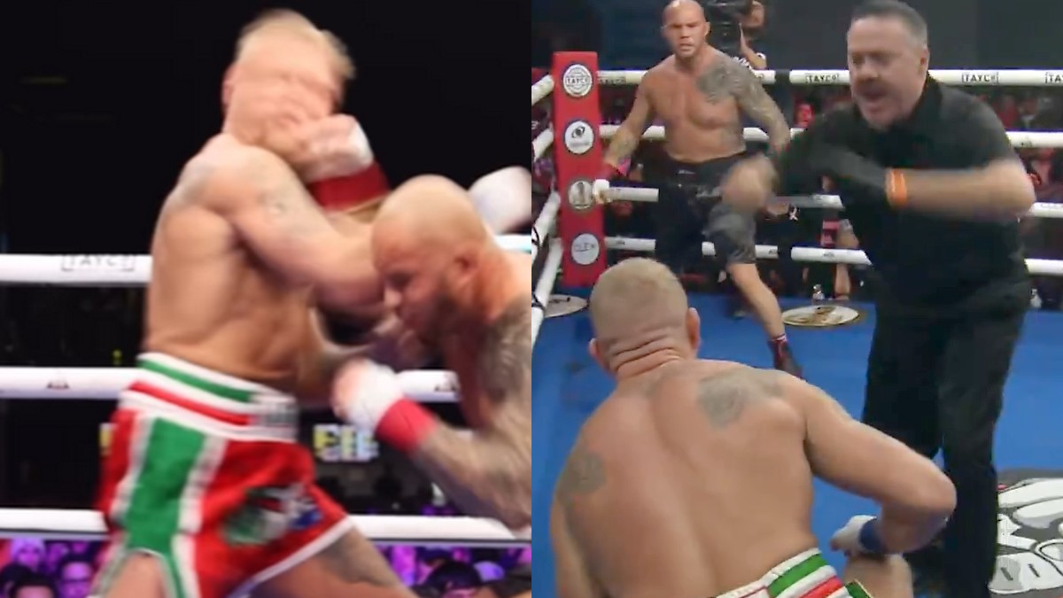 Boxeur Roux Ce boxeur claque un KO à mains nues en à peine 3 secondes