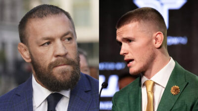 conor mcgregor répond violemment paul hughes