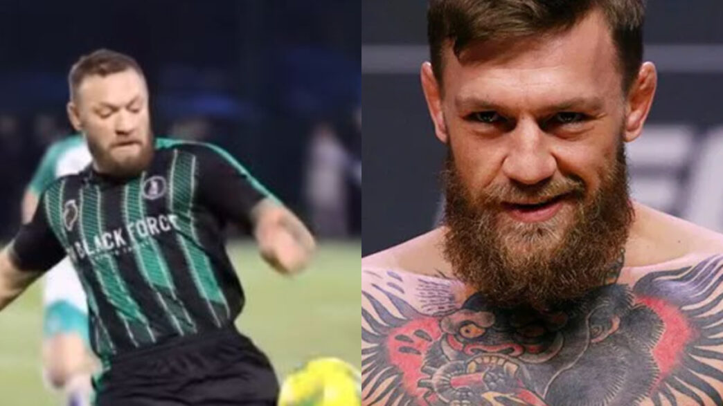 conor mcgregor violent foot