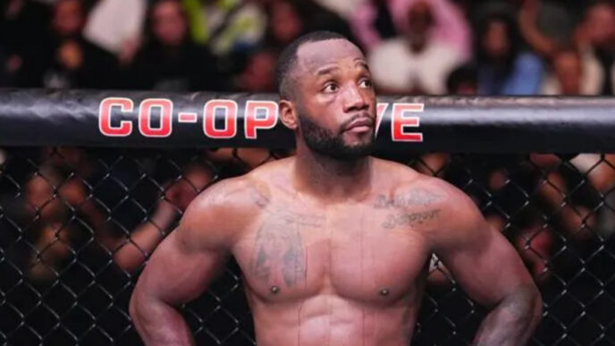 leon edwards photo inquiète