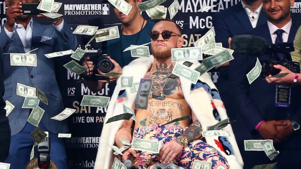 mma athlètes riches 2025