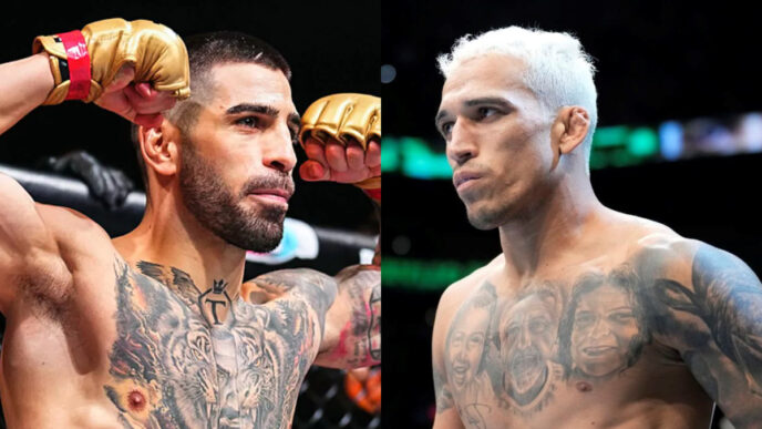 topuria oliveira ufc 317