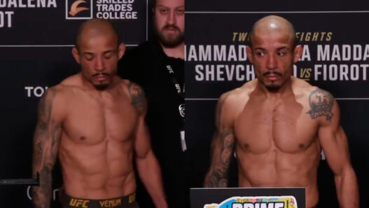 ufc 315 josé aldo pesée