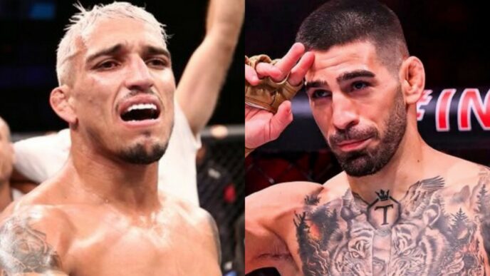 topuria oliveira ufc 317