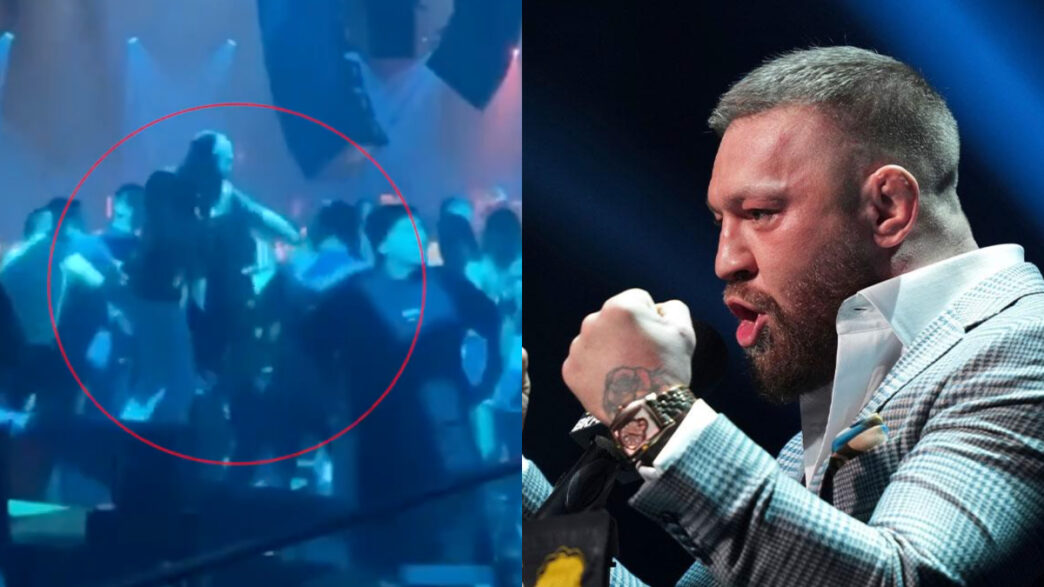 conor mcgregor ko boite de nuit