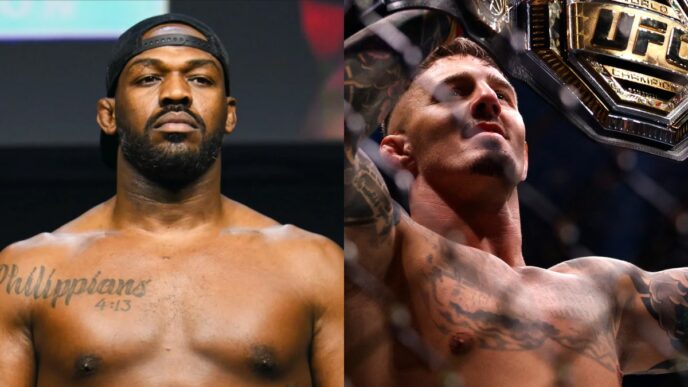 jon jones retraite aspinall champion