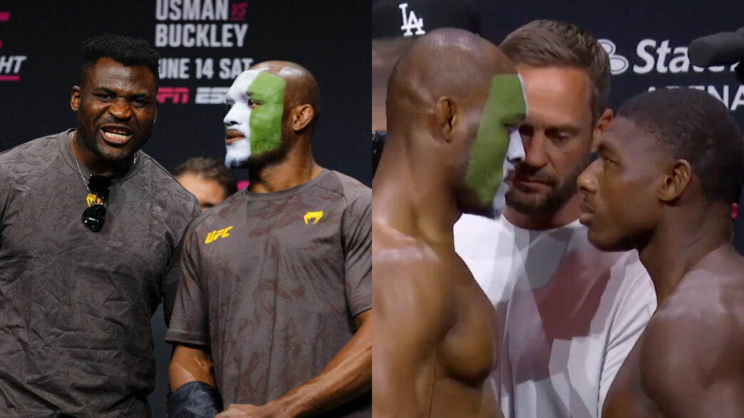 usman vs buckley francis ngannou