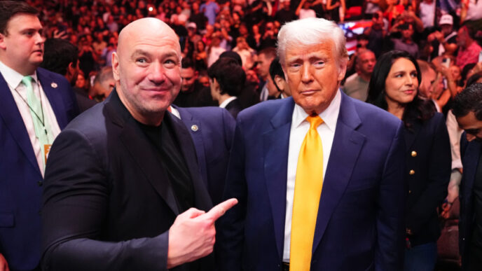 ufc maison blanche donald trump