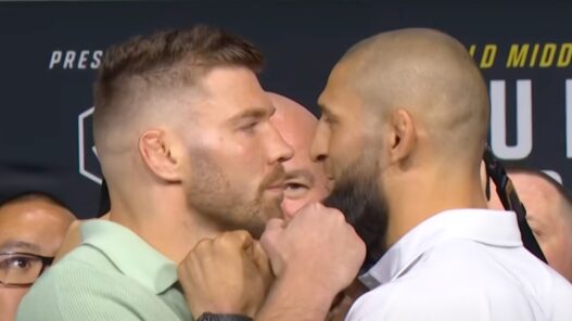 khamzat dricus premier face à face