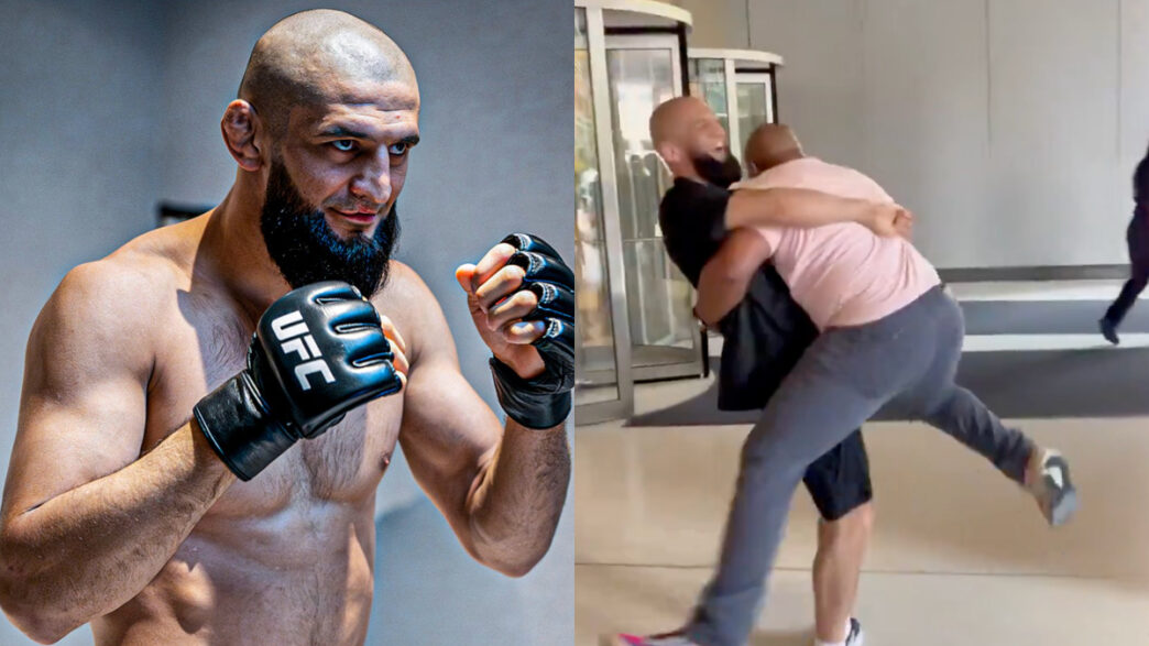 khamzat soulève daniel cormier