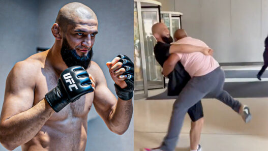 khamzat soulève daniel cormier