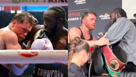 crawford rendu ceintures canelo