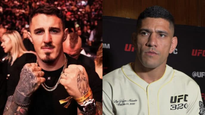 alex pereira réponse tom aspinall