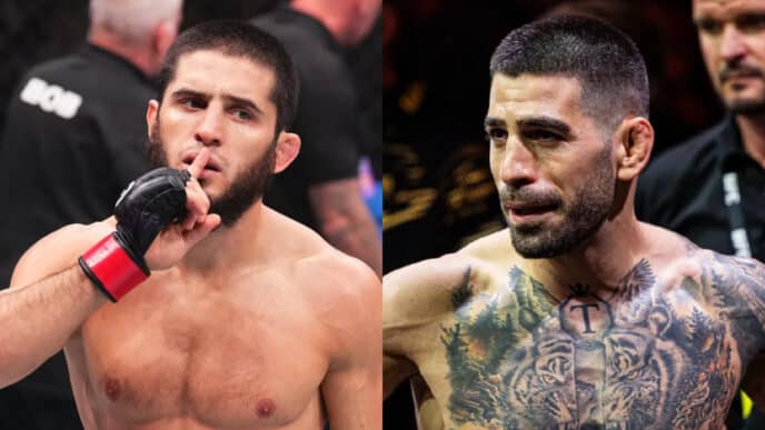 topuria tacle makhachev