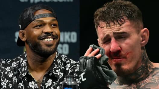 jon jones ridiculise aspinall ufc 321