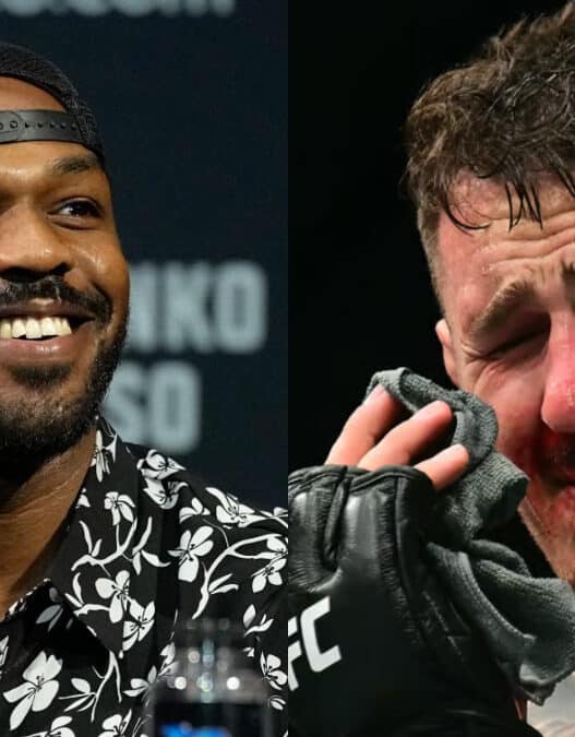 jon jones ridiculise aspinall ufc 321