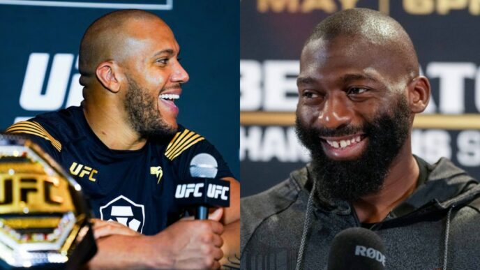 message cedric doumbe ciryl gane