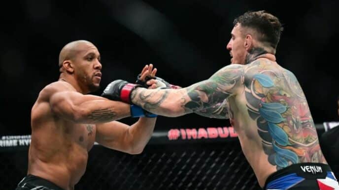 ufc tendre ciryl gane aspinall balance