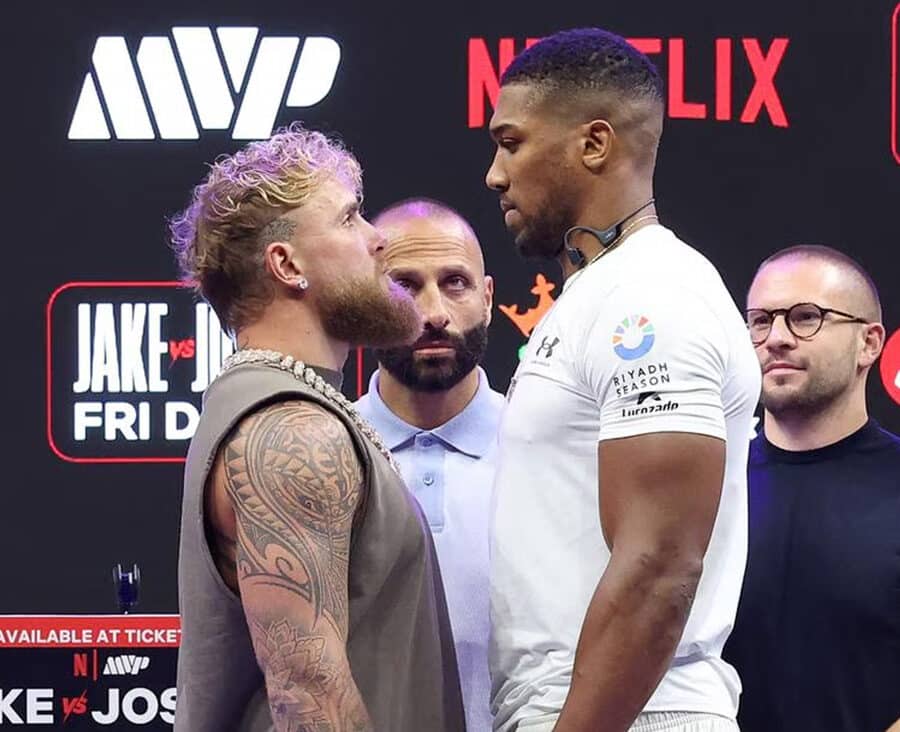 Jake Paul vs Anthony Joshua : quelle heure quelle chaine