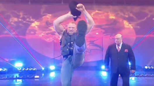 Gros moment de solitude pour Brock Lesnar