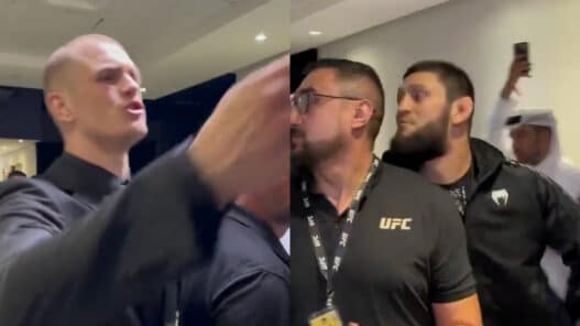 bagarre khamzat ian garry