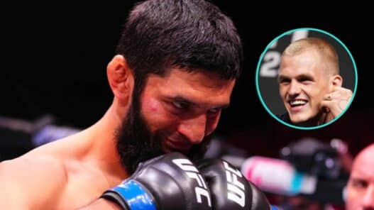 khamzat menace ian garry tweet polemique