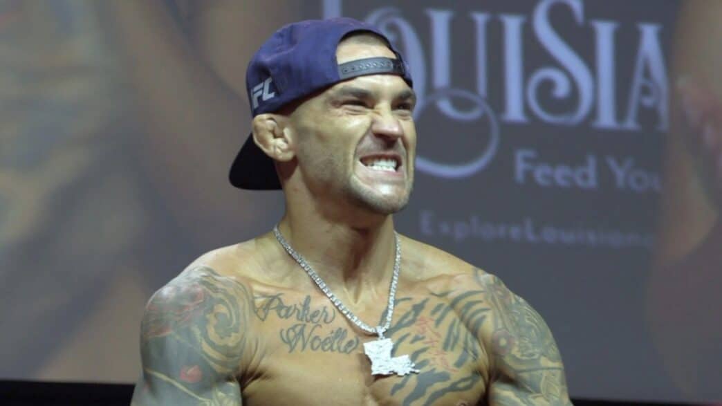 nouveau physique dustin poirier