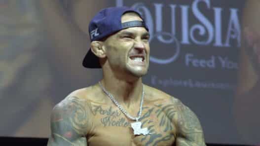 nouveau physique dustin poirier