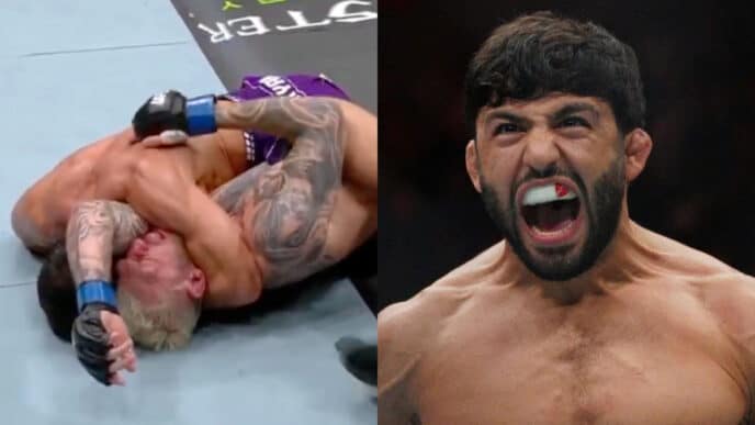 ufc qatar tsarukyan soumet dan hooker