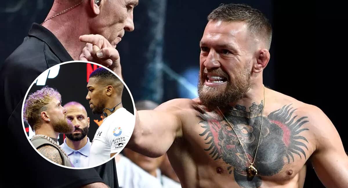 Jake Paul vs Anthony Joshua : Le pronostic de Conor McGregor