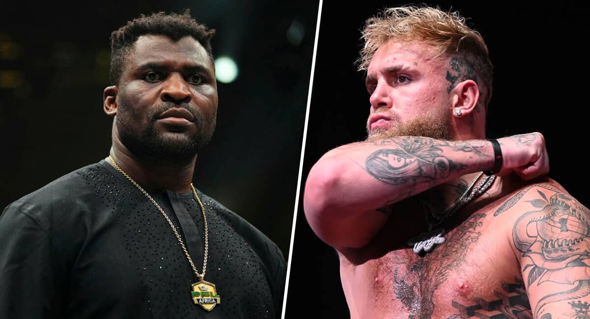Jake Paul s'en prend à Francis Ngannou après son KO face à Joshua