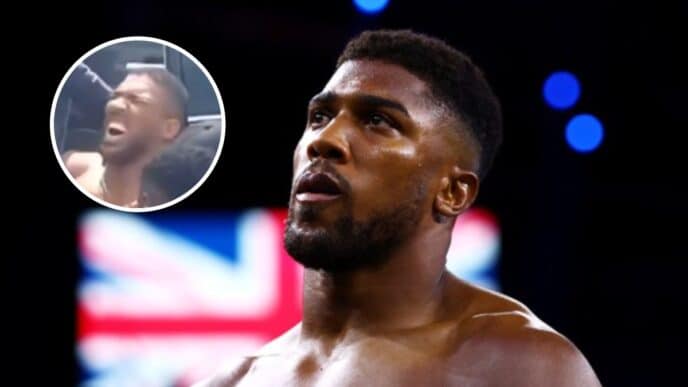 anthony joshua blessé accident