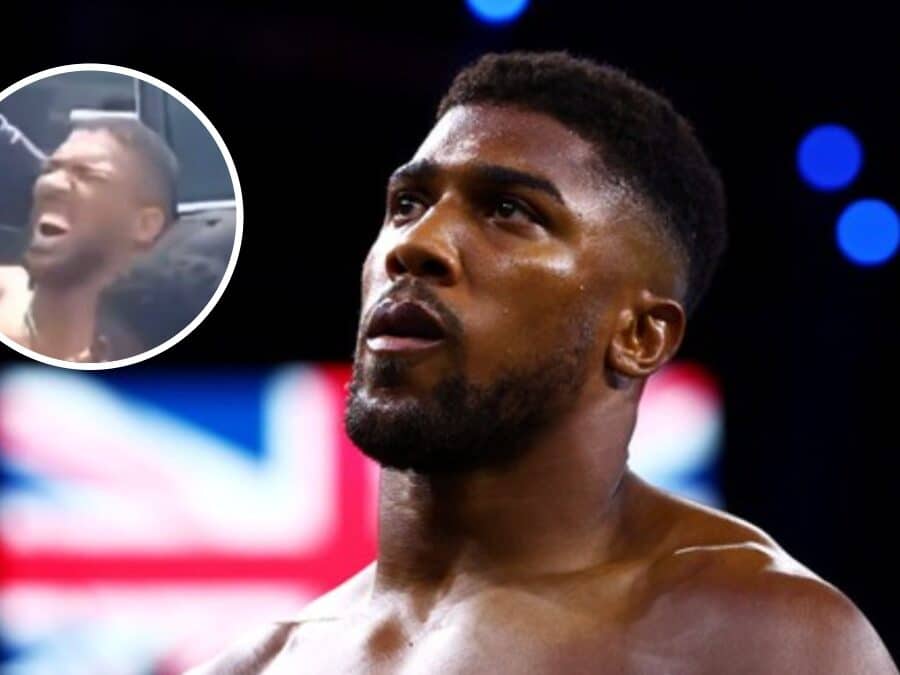 anthony joshua blessé accident