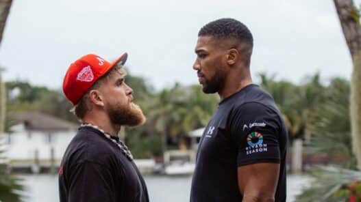 anthony joshua menace jake paul