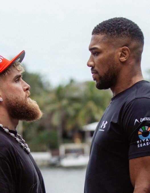 anthony joshua menace jake paul