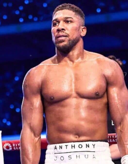 anthony joshua poids physique
