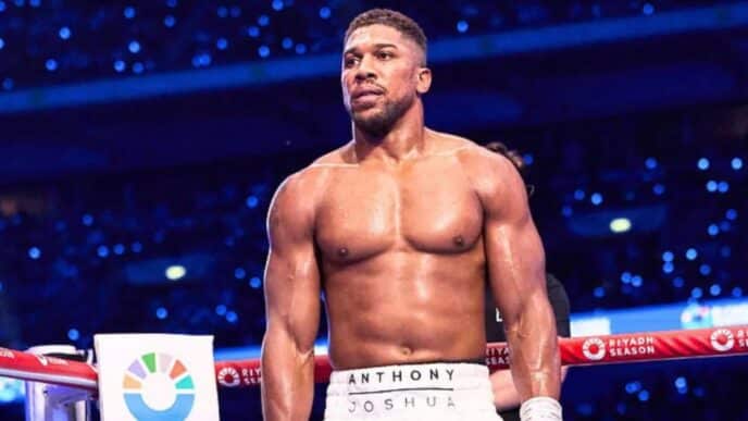 anthony joshua poids physique