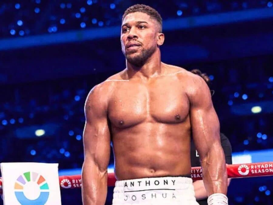 anthony joshua poids physique