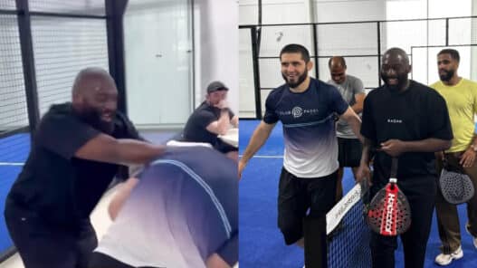 cedric doumbe affronte makhachev