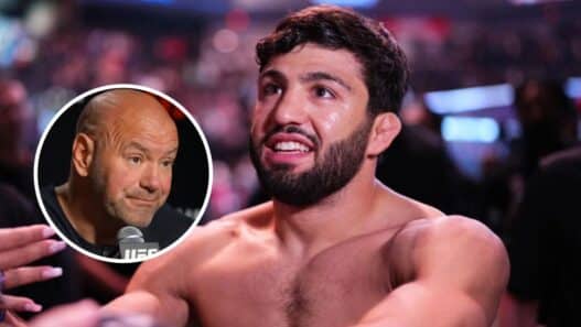 dana white remet une couche arman tsarukyan