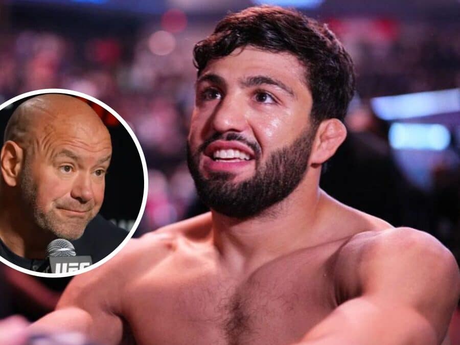 dana white remet une couche arman tsarukyan
