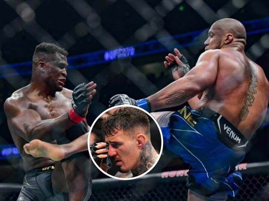 francis ngannou defense ciryl gane