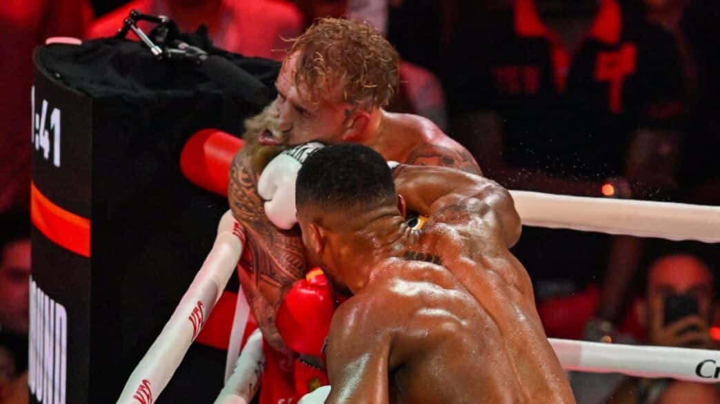 jake paul blessure ko anthony joshua