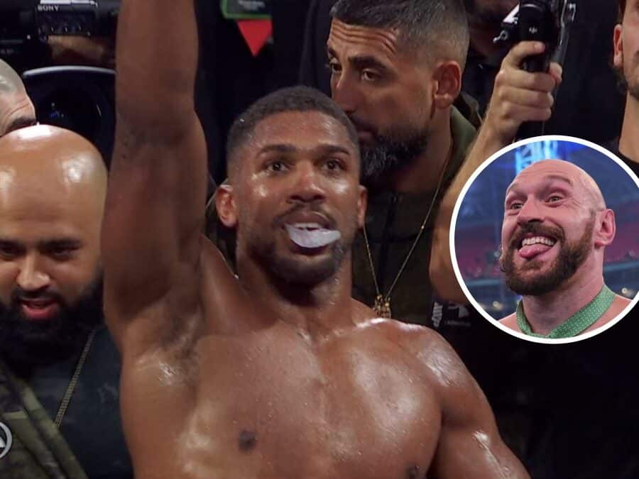 joshua aveu jake paul tyson fury