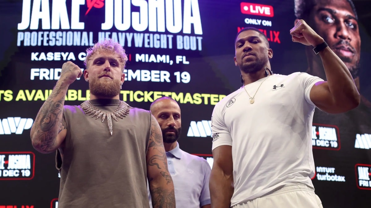 Ufc Jake Une légende de l'UFC mise sur Jake Paul face à Anthony Joshua