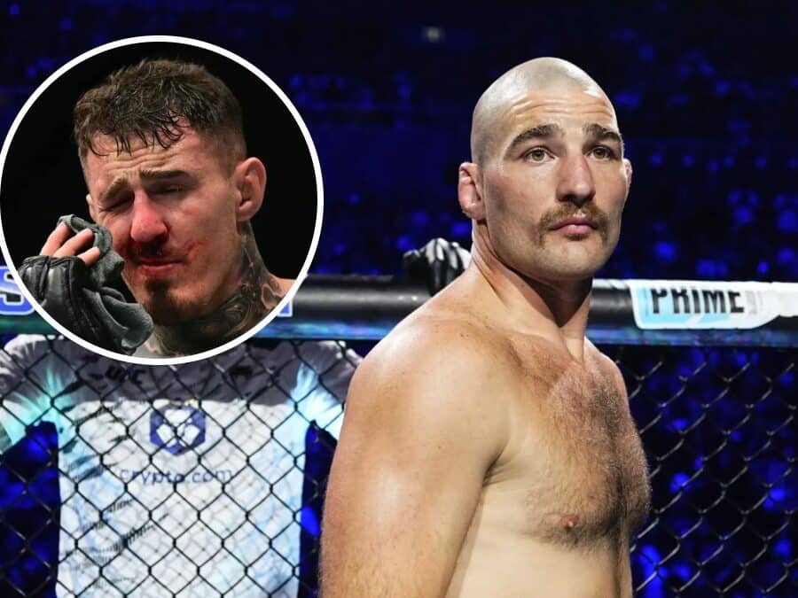 sean strickland aspinall abandon ciryl gane