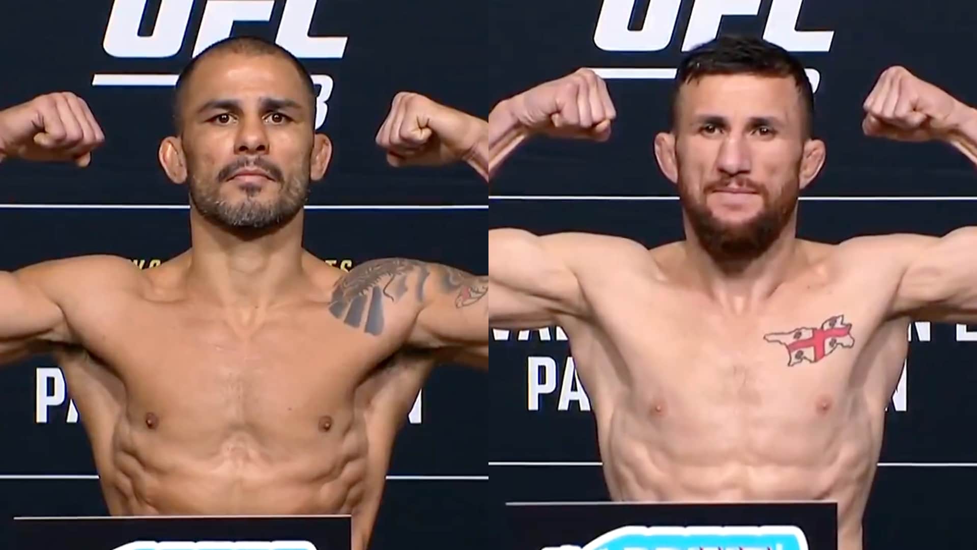 UFC 323 - Les résultats de la pesée