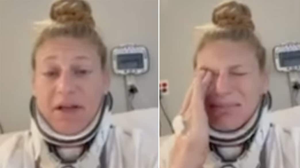 Kayla Harrison en larmes : sa blessure au cou annule le superfight contre Amanda Nunes