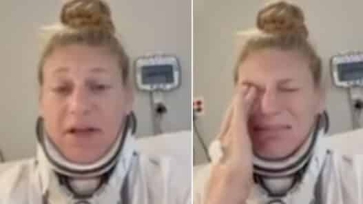 Kayla Harrison en larmes : sa blessure au cou annule le superfight contre Amanda Nunes