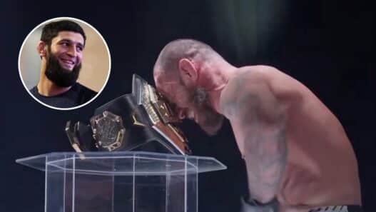 jean silva pleure ceinture ufc khamzat